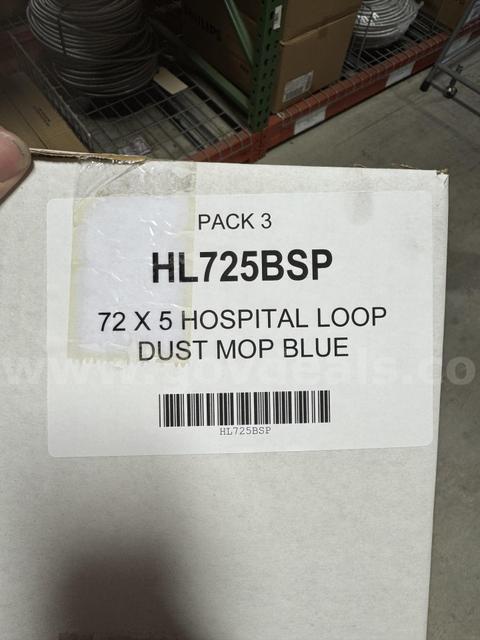 72"x5" Hospital Loop Dust Mops