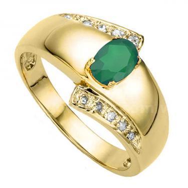 EMERALD and DIAMOND Ring- BIDDING ENDS TODAY !!