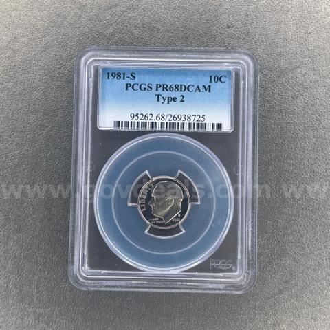 1981-S PR68 Dime