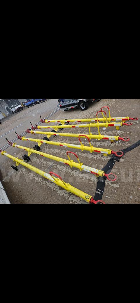 6ea. Hall Industries TB-9267 Tow Bars