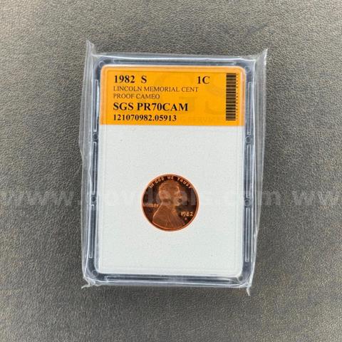 1982 S PR70 Lincoln Memorial Cent