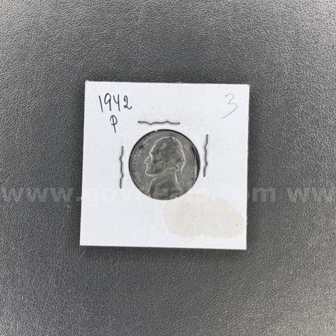 Silver Nickel 1942-P