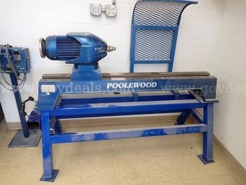 Poolewood EURO2000 Wood Lathe – Industrial Woodworking Equipment