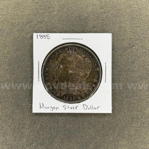1885 Morgan Silver Dollar