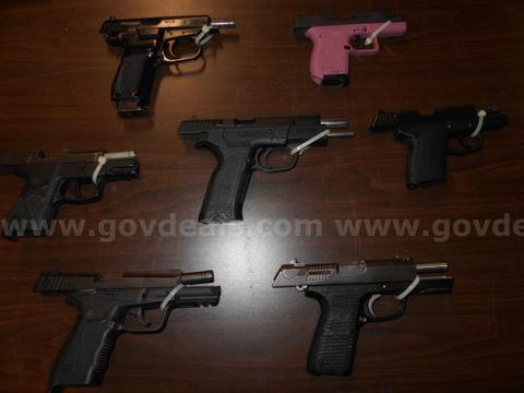 FIREARMS Lot of 7 Handguns 9mm