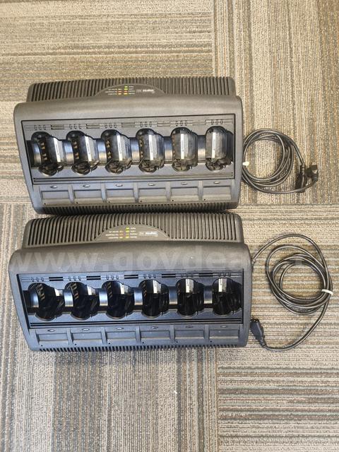 Motorola Impres 6 bay chargers