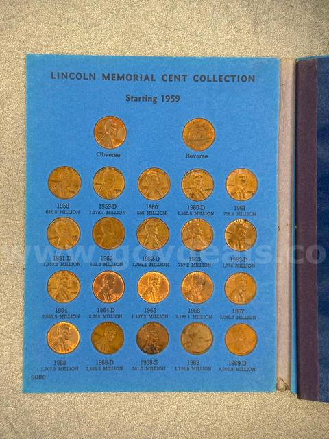 Starting 1959 Lincoln Memorial Cent Collection
