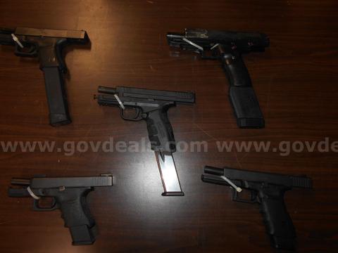 FIREARMS Lot of 5 Handguns