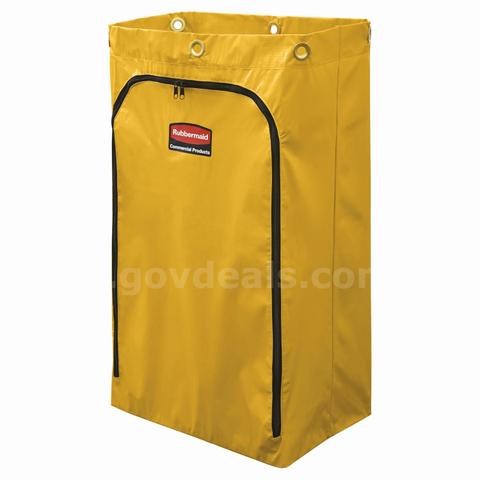 5 - Rubermaid Zippered Front Cleaning Cart Bag