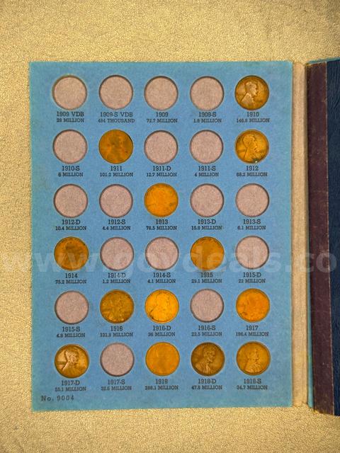 1909-1940 Lincoln Cent Collection