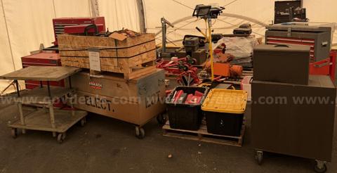 25 Pallets of Tools and Equipment
