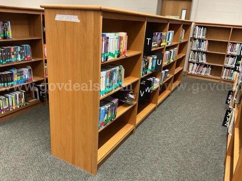 Library Book Shelving Units - Lot 003