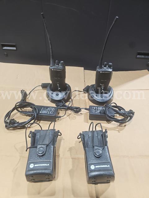 Lot of 2 Motorola Radius CP200 Two-Way Radios
