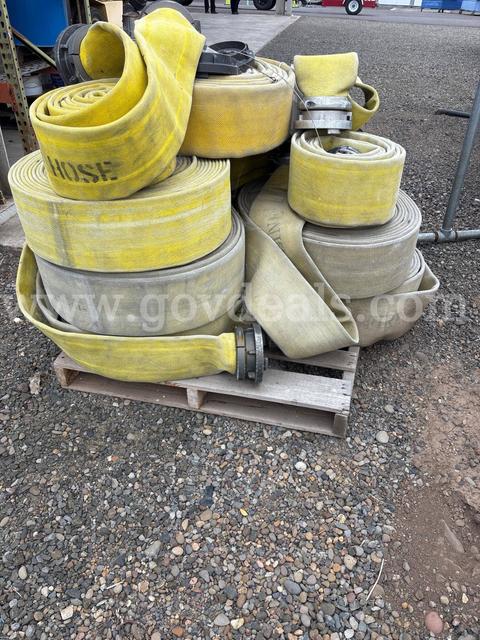 Lot of 19 Fire Hoses