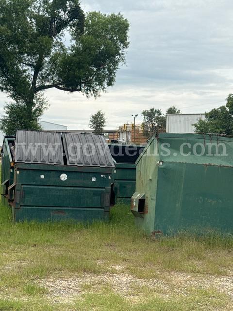 Assorted Garbage Dumpsters - 6yd,8yd,Medical - 21 Total