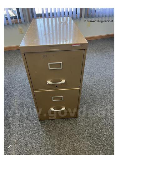 Two Drawer Filling Cabinet