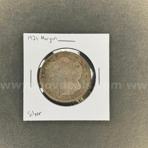 1921 Morgan Silver Dollar