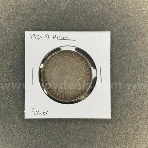 1921-D Morgan Silver Dollar