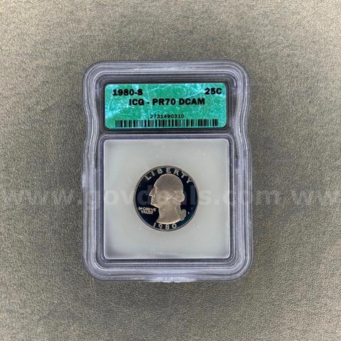 1980-S PR70 Quarter