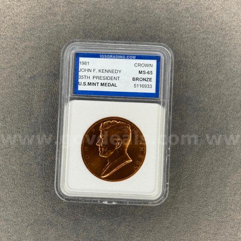 1981 John F. Kennedy Presidential U.S. Mint Medal