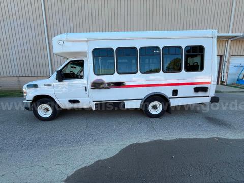 2017 Ford E350 Paratransit Van with wheelchair lift.
