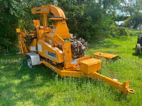 2016 BANDIT 1590X CHIPPER PERKINS 122.5 HP. TRAILER
