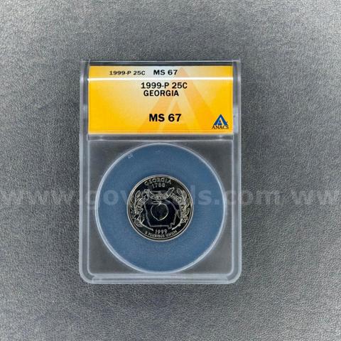 1999-P MS67 Georgia Quarter
