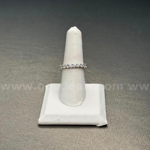 Silver 925 Ring with White Stones