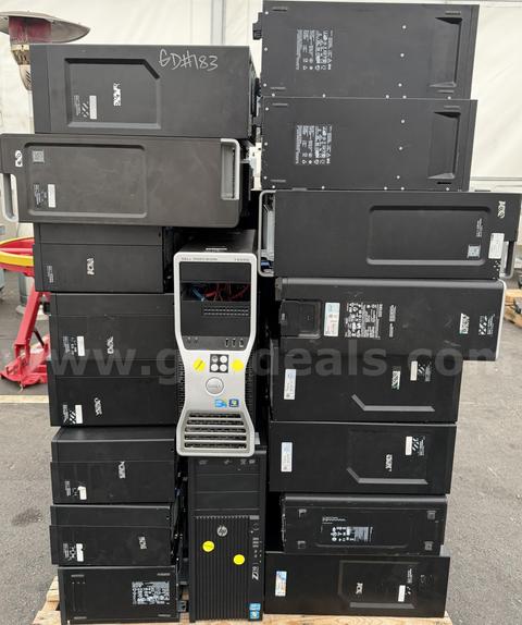 22 Pallets of Desktop Computers