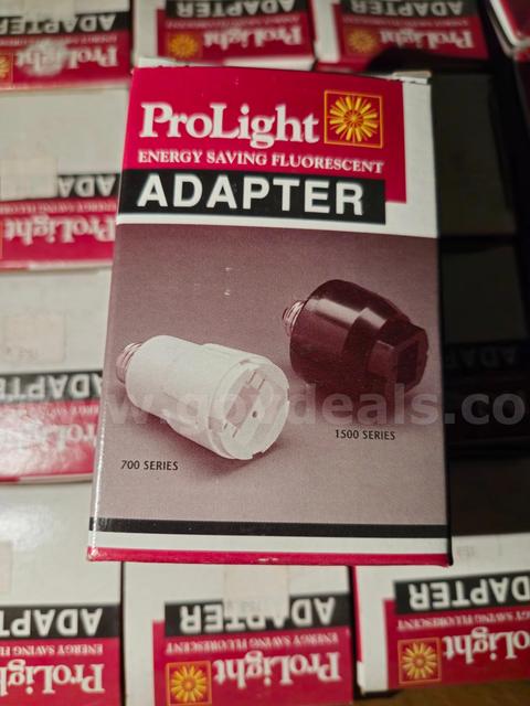 (48) PROLIGHT 1528 ENERGY SAVING FLUORESCENT ADAPTER 28 WATT