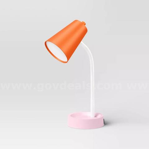 Brand New - Task Table Lamp Orange/Pink Color - Shipping Available