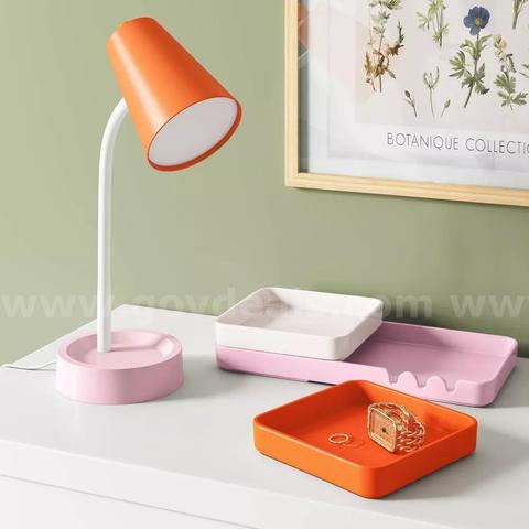Brand New - Task Table Lamp Orange/Pink Color - Shipping Available