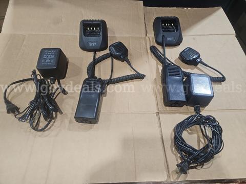 Lot of 2 Kenwood TK-360G UHF FM Transceivers