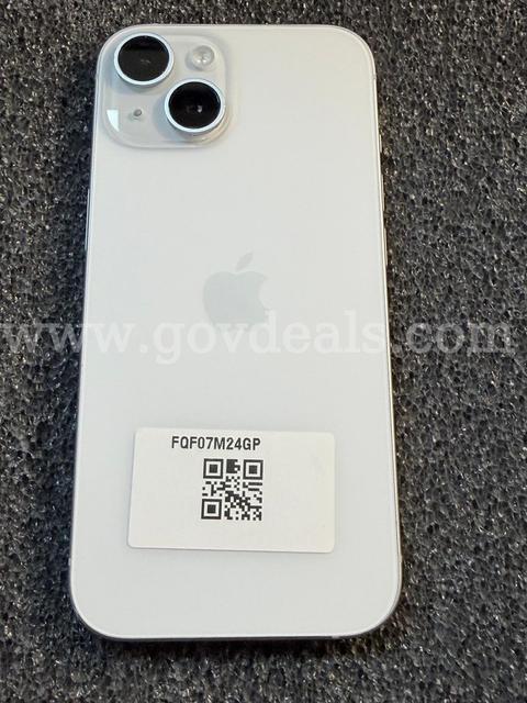 iPhone 15 128GB White,Unlocked to All Carriers #42