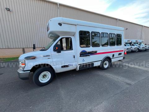 2018 Ford E350 Paratransit Van with wheelchair lift.