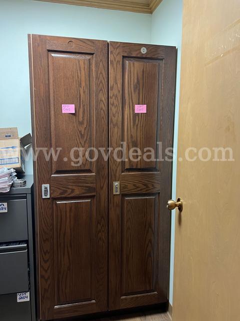 2 Sets of 2 lockers (37” wide)