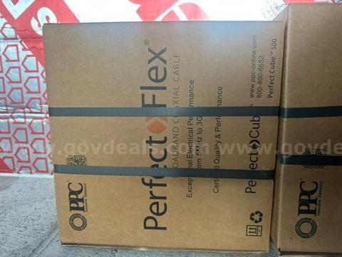 Perfect Flex Broadband Coaxial Cable β Cube 500 β RG6 β NEW / SEALED