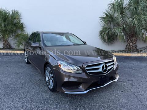 2016 MERCEDES-BENZ E CLASS 4D SEDAN E350