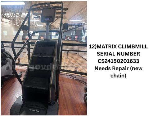 MATRIX CLIMBMILL W/ LED CONSOLE