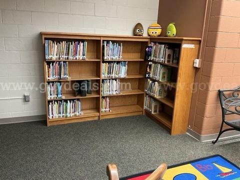 Library Book Shelving Units - Lot 005