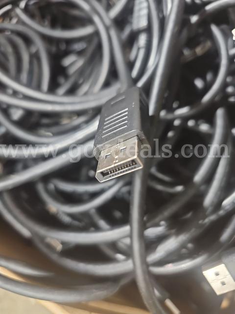 Lot of 50+ DisplayPort Cables