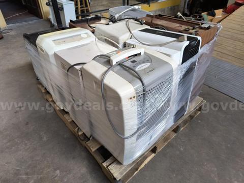 Pallet Lot of Dehumidifiers - LOT 900