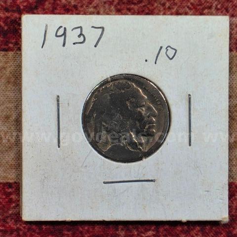 Very Nice Buffalo Nickel 1937
