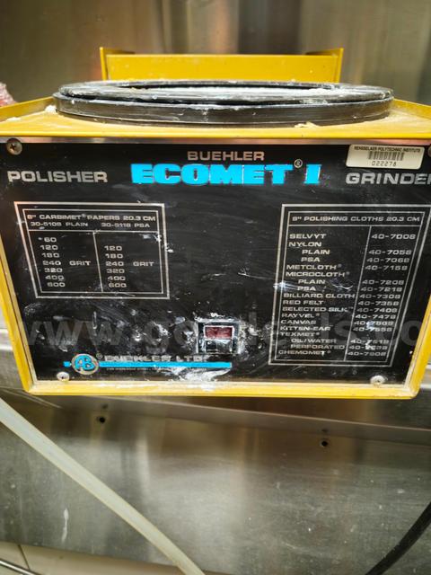 Buehler LTD Ecomet I Polisher Grinder