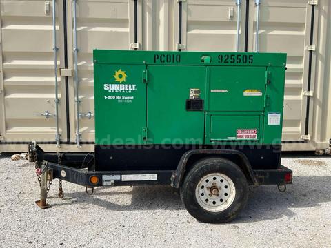MULTIQUIP WHISPERWATT AC GENERATOR 20KW MODEL DCA-25SSIU4F