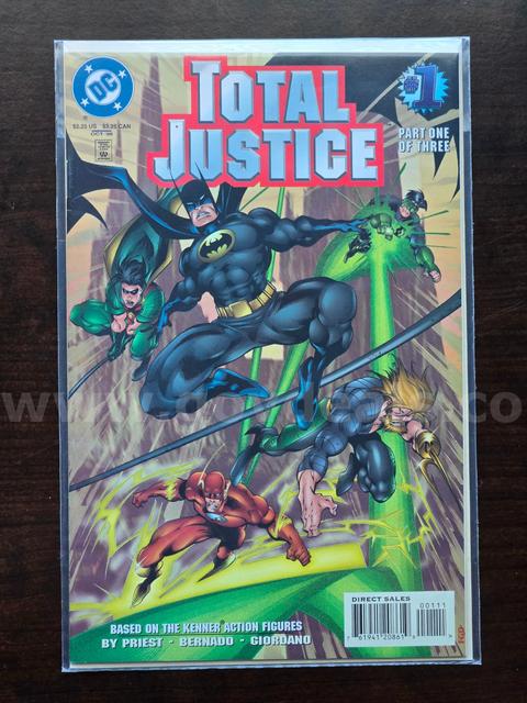 Vintage Comic: DC, Total Justice #1