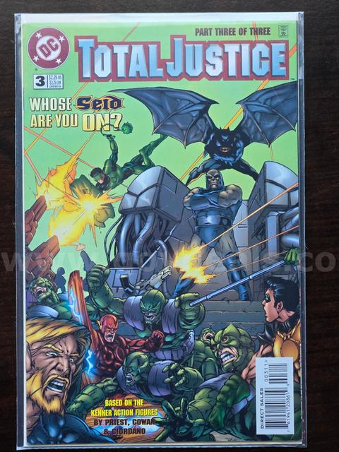 Vintage Comic: DC, Total Justice #3