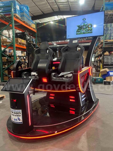 DREAM SIMULATOR VR GAME SYSTEM MODEL 1024; 9D CINEMA EQUIPMENT