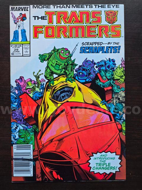 Vintage Comic: The Transformers #29