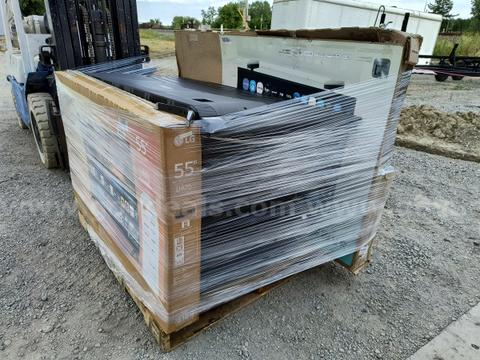 Pallet Lot of Approx 16 Flat Screen Televisions - SCRAP (Lot 908)